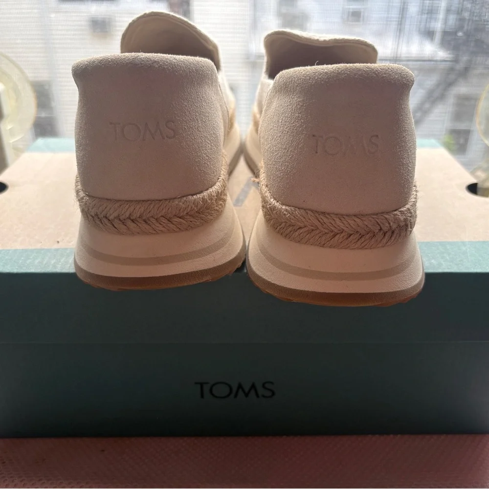 Toms Jocelyn Slip-On Espadrille in Cream - Picture 5 of 7